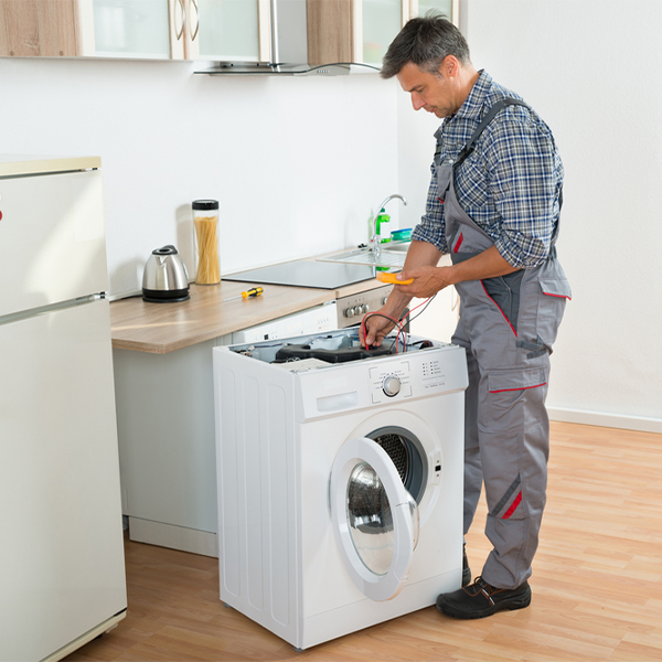 can you walk me through the steps of troubleshooting my washer issue in Burlington NC